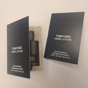 NEW 2x Tom Ford Ombré Leather Eau De Parfum .05fl oz/1.5ml Sample Size Unused